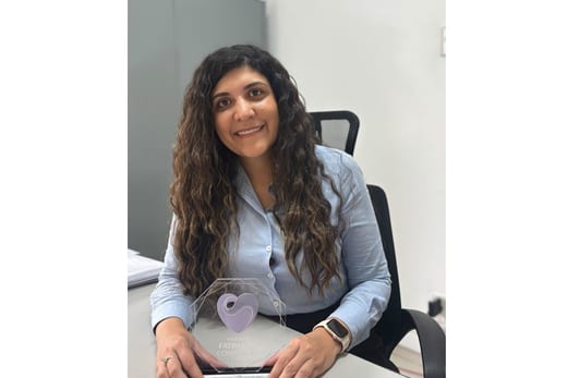Natália Vedroni, idealizadora do projeto. “Prêmio reforça a importância de continuarmos investindo no ensino”