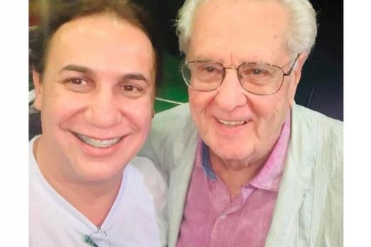 Paulo César Cedran com o Doutor Oscar Luiz de Moura Lacerda