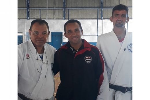 Em Limeira. Joares Tavora, Rogério Correia e Marcelo Carvalho