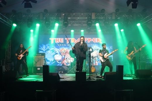 The Tropper. Banda que faz tributo ao Iron Maiden está entre as seis atrações do 'Matão Rock'