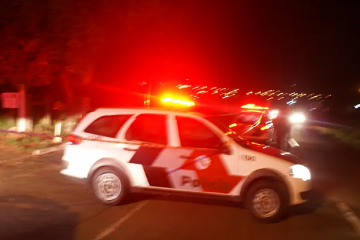 Roubo em Santa Ernestina. Caso foi registrado pela polícia na noite desta segunda-feira (24)