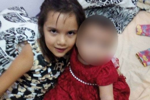Geovana, de 7 anos, foi encontrada pela mãe com ferimentos na cabeça em uma casa em obras