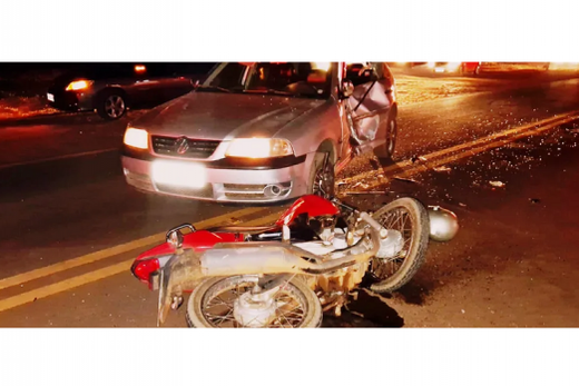 Na estrada vicinal Francisco Malzoni. Acidente aconteceu na noite de sábado (19)