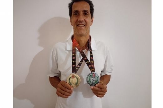 Kemmell Elias. Medalhas de ouro e de prata foram obtidas em São José do Rio Preto