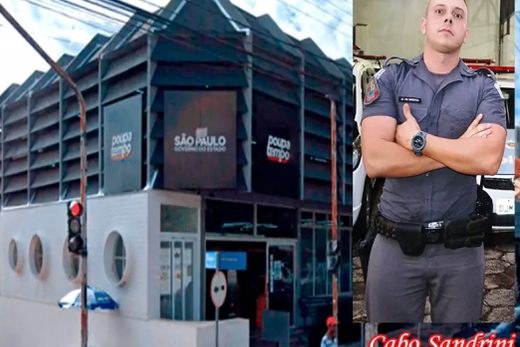 Detenção. Cabo Sandrini e soldado Oliveira abordaram o indivíduo no Poupatempo