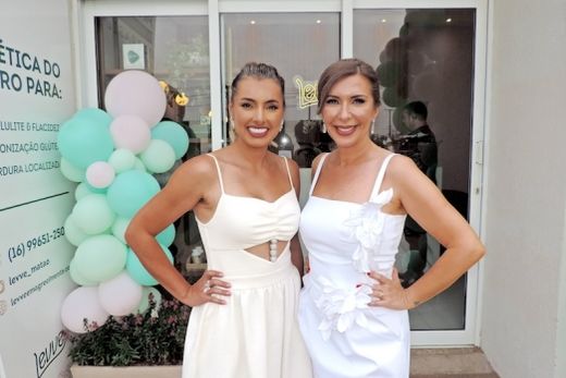 Priscilla Galli e Vanessa Falconi. Empresárias inauguraram clínica especializada em emagrecimento sustentável