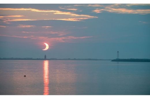 Eclipse anular do sol. Fenômeno será visto no Brasil das 14h05 às 17h55