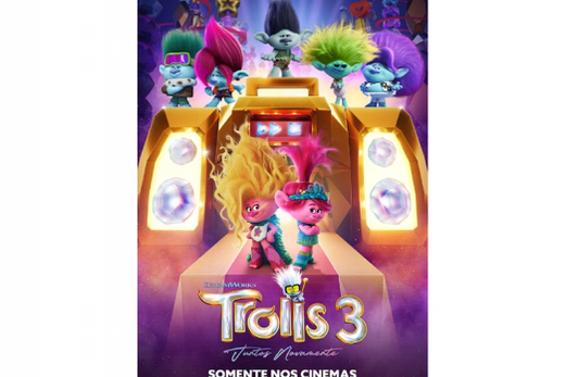 'Trolls 3: Juntos Novamente' entra em cartaz