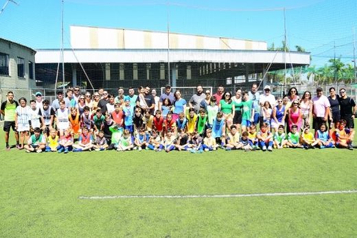 No último dia 22. O Futebol Escolinha integrou grande quantidade de alunos e familiares na Sorema