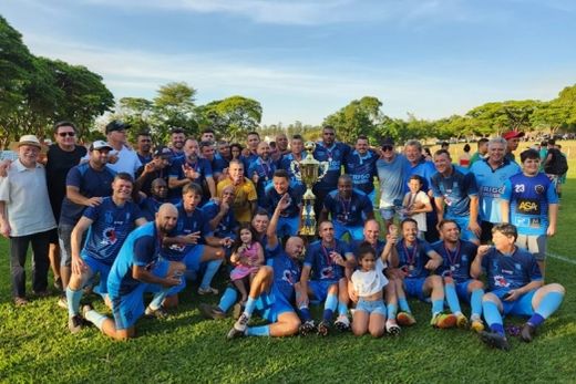 O campeão. Master Matão venceu por 3x0 e levou a Taça Zinho Calabres