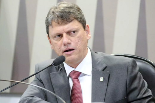 Tarcísio de Freitas. Governador estará presente no evento nesta sexta-feira (24)