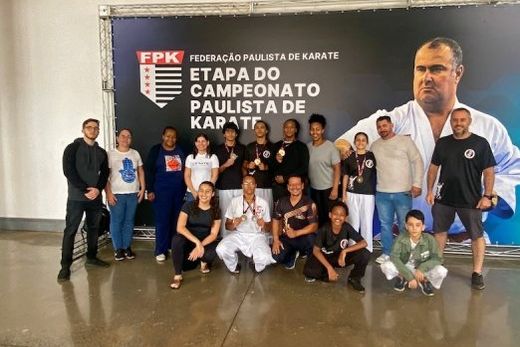 Bushido-Matão. Equipe conquistou duas medalhas de ouro, duas de prata e três de bronze