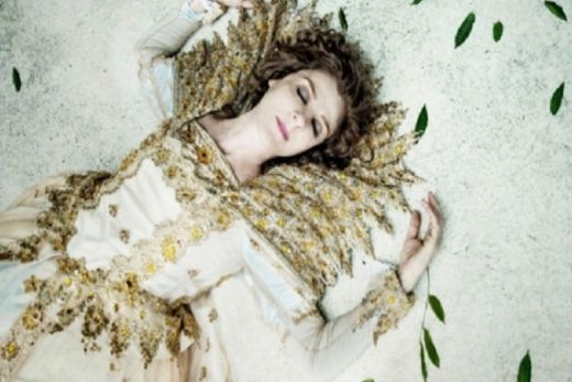 Christiane Tricerri. Única atriz brasileira a protagonizar um espetáculo no Festival Shakespeare de Nova York