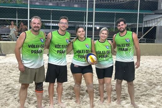Os campeões. Silvio Lanza, Caio Azevedo, Ana Lopes, Alessandra Sagiorato e Moacir Gandolpho Júnior