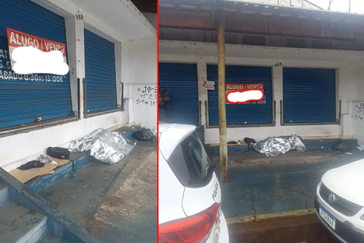 Encontro de cadáver. Corpo estava na calçada de um imóvel desocupado na Rua São Lourenço