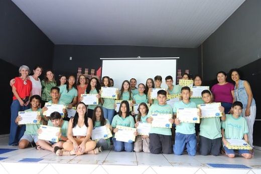 Turma premiada. Projeto foi destaque em 2023