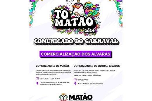 Alvarás para ambulantes devem ser retirados nesta semana