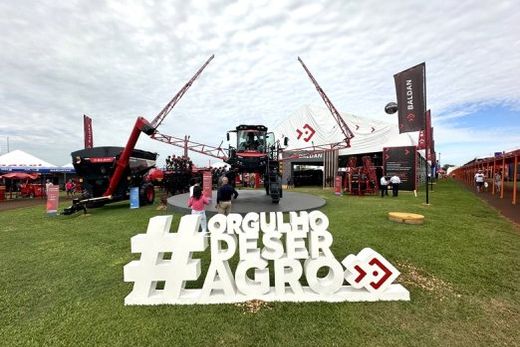 Agiflex e Avola. Plantadeira transportável e pulverizador auto propelido são as principais atrações do estande da Baldan no Show Rural 2024
