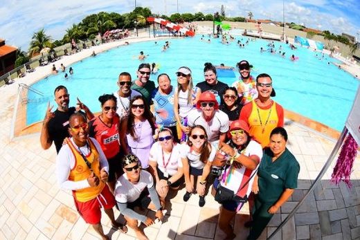 Equipe Sesi-Matão. No sábado (10), atividades foram concentradas no balneário e proximidades