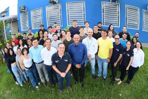 A 4ª Turma de Desenvolvimento de Software Multiplataforma. Recepção foi realizada pela direção e coordenação da Fatec-Matão