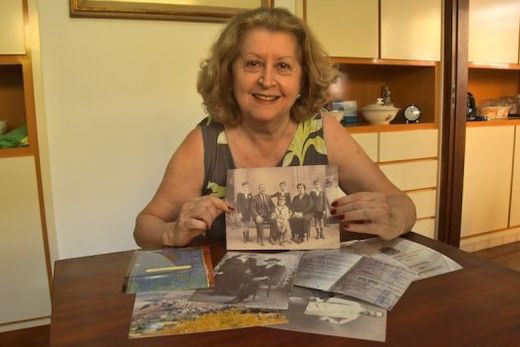 Lidia D'Agostino. Idealizadora do projeto realizou um meticuloso mapeamento de famílias italianas e seus descendentes
