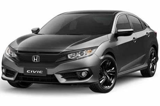 Roubo de veículo. Honda Civic EXL-CVT cinza  foi levado por dois crimisosos