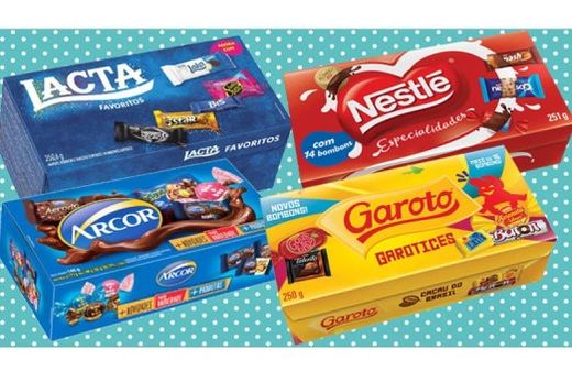 Caixas de bombons podem ser doadas até o dia 20 de março