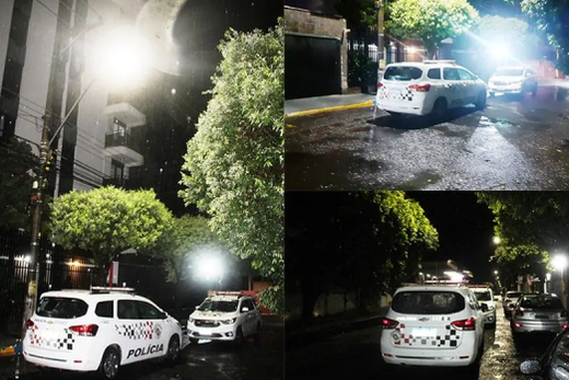Polícia Militar registrou a ocorrência na madrugada deste domingo (24)