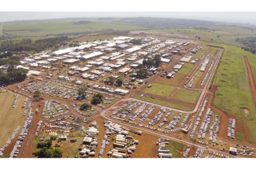 Na Agrishow 2024. Mas de 195 mil visitantes são esperados