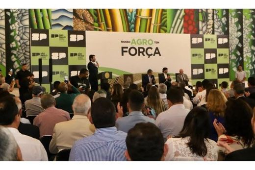 No Palácio dos Bandeirantes. Governador Tarcísio de Freitas anunciou a liberação de R$ 600 milhões em créditos acumulados do ICMS