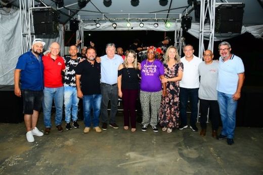 No Clube de Campo. Jorge de Lima, Erick Silva, Leojânio Silva, Di, Cido Ferrari, Márcia Ferrari, Edna dos Santos, Cristiane Marques, Claudionor Vieira, Nelson de Almeida e Buzina