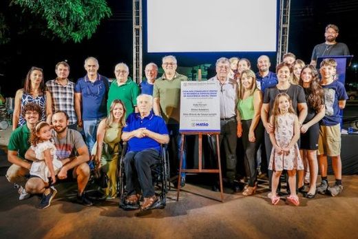 Inauguração. Solenidade foi marcada pela presença expressiva de membros dos conselhos municipais e familiares da homenageada Ivete Avelino do Nascimento Moris