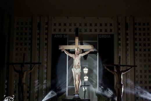 Paixão e Morte de Cristo é encenada pela sétima vez. Apresentação é nesta sexta-feira