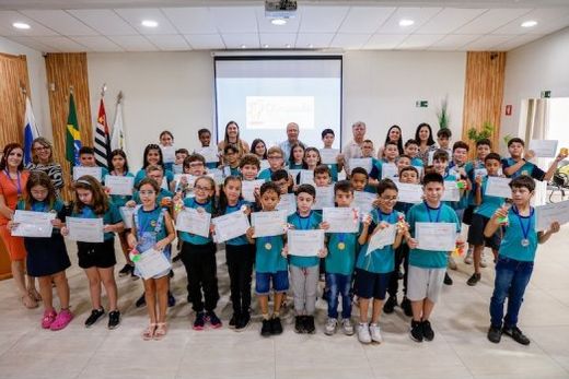 Medalhistas da Emef 'Antonio Carlos Manzini'