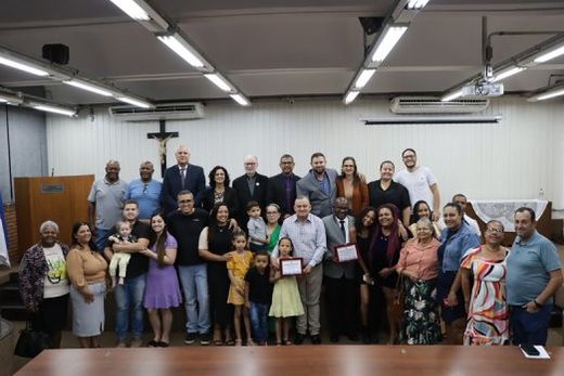 Na Câmara Municipal. Honraria foi entregue no último dia 21