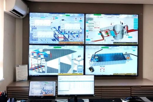 Aprimoramento. CMS realizou processo de renovação nas instalações elétricas e de automação da ETE com atualização e implementação de novas tecnologias