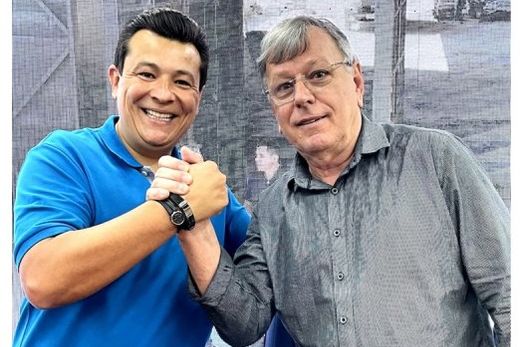 União. O atual prefeito Cido Ferrari (PT) terá a parceria de Diego Mingorance (MDB) na disputa da eleição majoritária