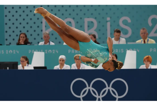 Rebeca Andrade. Paulista conquistou a medalha de ouro na prova de solo