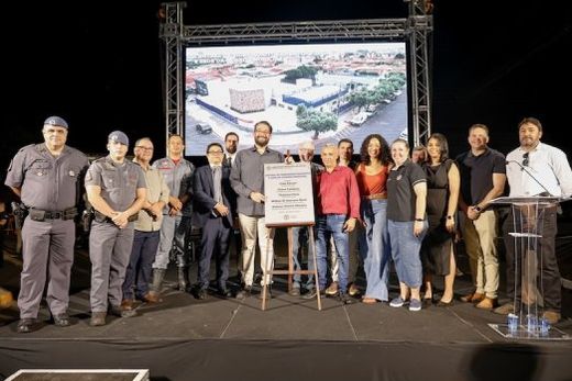 Cerimônia de inauguração. 'Forças de Segurança' passam a ter possibilidades práticas de combate à criminalidade no município