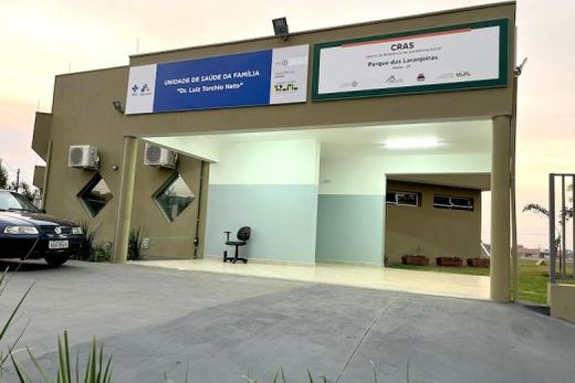 A Unidade de Saúde da Família. Neste novo prédio também funcionará o Centro de Referência de Assistência Social (Cras)