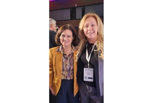 Nísia Trindade e Denise Minelli. A ministra e a superintendente do Hospital de Matão conversaram em Brasília