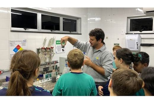 Futuro sustentável. CMS recebe estudantes na ETE para fomentar a consciência ambiental