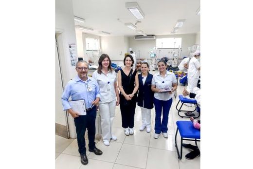 Avaliação. A equipe do Sírio-Libanês visitou diversas áreas do Hospital de Matão ? como o setor de Hemodiálise ? e realizou um levantamento detalhado sobre estrutura e processos