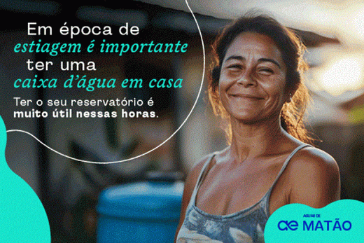 Caixas d'água contribuem para o equilíbrio no abastecimento