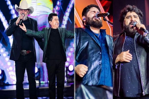 Atrações musicais. As duplas Rionegro & Solimões e César Menotti & Fabiano se apresentam nesta sexta-feira (27)