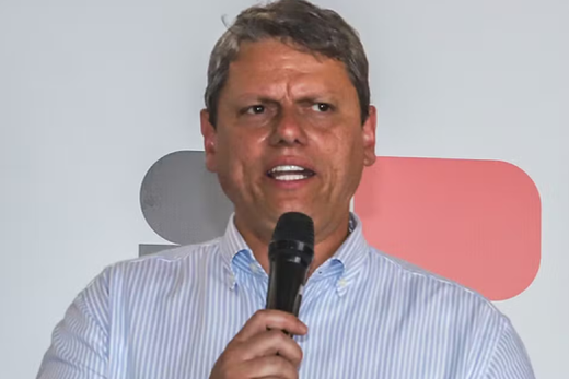 Tarcísio de Freitas. Governador aprovou recebimento do imóvel doado ao Centro Estadual de Educação Tecnológica Paula Souza (Ceeteps)