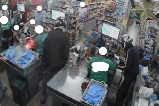 Assalto a supermercado em Dobrada. Ocorrência foi registrada na sexta-feira (4)