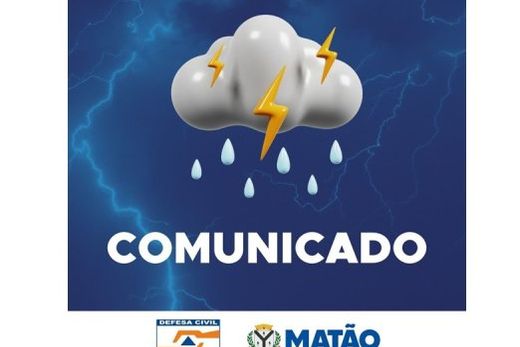 Prefeitura faz alerta sobre novo temporal