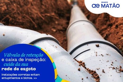 Esgoto: válvula de retenção e caixa de inspeção garantem eficiência