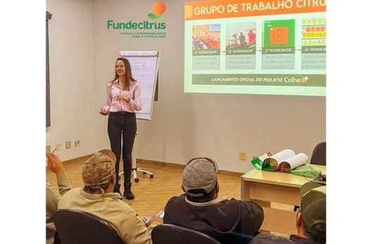 Resultados. Observou-se o  aumento de 7% no rendimento diário dos colhedores em quatro propriedades que integram o projeto